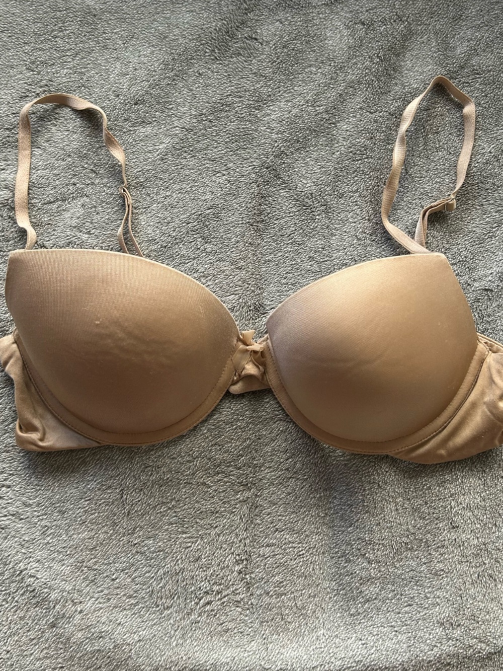 Aerie Ella Gel Bra 34C Nude Color
